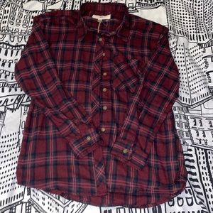 Flannel shirt thread+supply